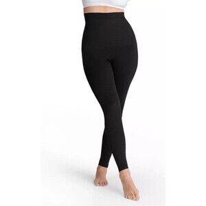 NWT Shapermint Essentials Women's 2XL High Waisted Shaping Leggings 42075 Black